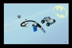 Instrucciones de Construcción - LEGO - 7884 - Batman's Buggy: The Escape of Mr. Freeze: Page 11