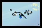 Instrucciones de Construcción - LEGO - 7884 - Batman's Buggy: The Escape of Mr. Freeze: Page 11