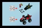 Instrucciones de Construcción - LEGO - 7886 - The Batcycle™: Harley Quinn's Hammer Tru: Page 3