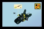 Instrucciones de Construcción - LEGO - 7886 - The Batcycle™: Harley Quinn's Hammer Tru: Page 21