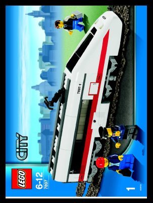 Instrucciones de Construcción - LEGO - 7897 - Passenger Train: Page 1