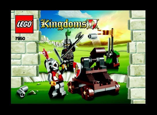 Instrucciones de Construcción - LEGO - 7950 - Knight's Showdown: Page 1