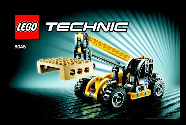 Instrucciones de Construcción - LEGO - 8045 - Mini Telehandler: Page 1