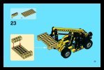 Instrucciones de Construcción - LEGO - 8045 - Mini Telehandler: Page 33