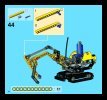 Instrucciones de Construcción - LEGO - 8047 - Compact Excavator: Page 44