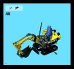 Instrucciones de Construcción - LEGO - 8047 - Compact Excavator: Page 48