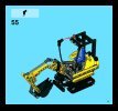 Instrucciones de Construcción - LEGO - 8047 - Compact Excavator: Page 57