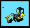 Instrucciones de Construcción - LEGO - 8047 - Compact Excavator: Page 58