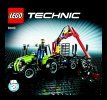 Instrucciones de Construcción - LEGO - 8049 - Tractor with Log Loader: Page 1