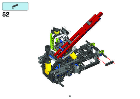 Instrucciones de Construcción - LEGO - 8049 - Tractor with Log Loader: Page 1