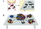 Instrucciones de Construcción - LEGO - 8049 - Tractor with Log Loader: Page 2