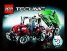 Instrucciones de Construcción - LEGO - 8063 - Tractor with Trailer: Page 1