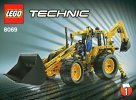 Instrucciones de Construcción - LEGO - 8069 - Backhoe Loader: Page 1