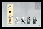 Instrucciones de Construcción - LEGO - 8084 - Snowtrooper™ Battle Pack: Page 3