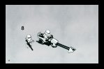 Instrucciones de Construcción - LEGO - 8084 - Snowtrooper™ Battle Pack: Page 18