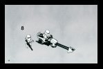 Instrucciones de Construcción - LEGO - 8084 - Snowtrooper™ Battle Pack: Page 18