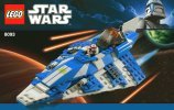 Instrucciones de Construcción - LEGO - 8093 - Plo Koon's Jedi Starfighter™: Page 1