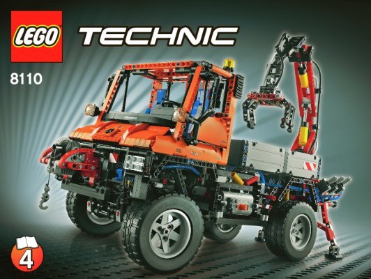 Instrucciones de Construcción - LEGO - 8110 - Unimog U400: Page 1