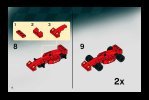 Instrucciones de Construcción - LEGO - 8123 - Ferrari F1 Racers: Page 6