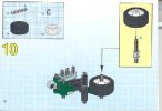 Instrucciones de Construcción - LEGO - 8208 - MOTOR BIKE: Page 10