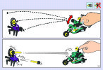 Instrucciones de Construcción - LEGO - 8233 - Blue Thunder Versus the Sting: Page 19