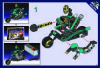 Instrucciones de Construcción - LEGO - 8233 - Blue Thunder Versus the Sting: Page 21