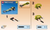 Instrucciones de Construcción - LEGO - 8238 - Slammer Dragsters: Page 2