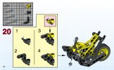 Instrucciones de Construcción - LEGO - 8251 - Motorbike: Page 12