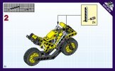 Instrucciones de Construcción - LEGO - 8251 - Motorbike: Page 22