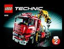 Instrucciones de Construcción - LEGO - 8258 - Crane Truck: Page 1