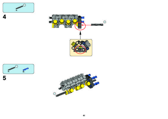 Instrucciones de Construcción - LEGO - 8258 - Crane Truck: Page 1