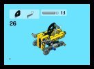 Instrucciones de Construcción - LEGO - 8259 - Mini Bulldozer: Page 6