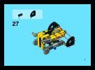 Instrucciones de Construcción - LEGO - 8259 - Mini Bulldozer: Page 7