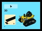 Instrucciones de Construcción - LEGO - 8259 - Mini Bulldozer: Page 10