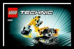 Instrucciones de Construcción - LEGO - 8259 - Mini Bulldozer: Page 1