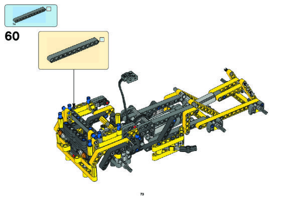 Instrucciones de Construcción - LEGO - 8264 - HAULER: Page 1