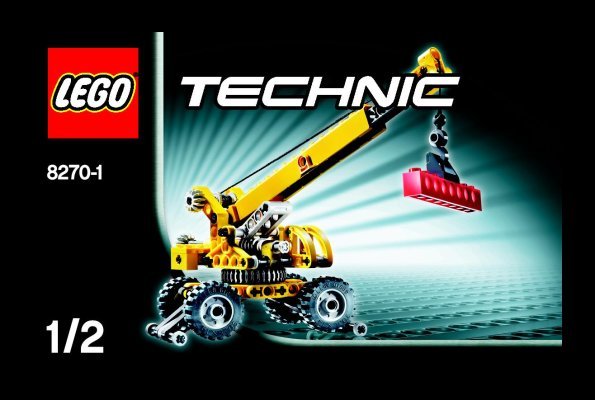 Instrucciones de Construcción - LEGO - 8270 - Rough Terrain Crane: Page 1