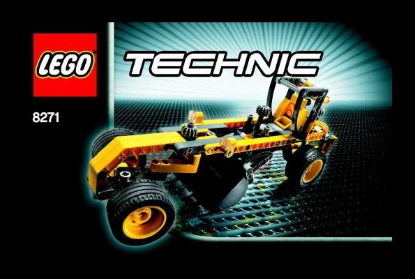 Instrucciones de Construcción - LEGO - 8271 - Wheel Loader: Page 1