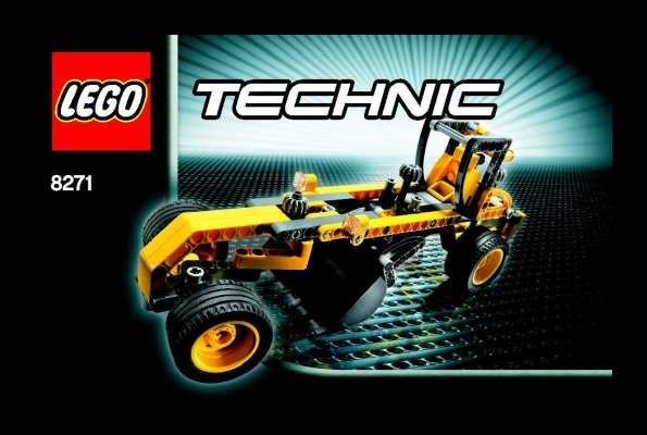 Instrucciones de Construcción - LEGO - 8271 - Wheel Loader: Page 1