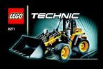 Instrucciones de Construcción - LEGO - 8271 - Wheel Loader: Page 1