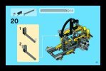 Instrucciones de Construcción - LEGO - 8271 - Wheel Loader: Page 33