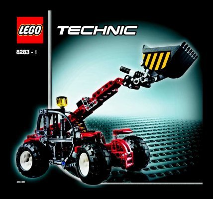 Instrucciones de Construcción - LEGO - 8283 - Telehandler: Page 1