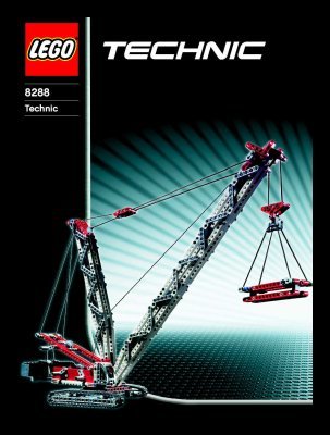 Instrucciones de Construcción - LEGO - 8288 - Crawler Crane: Page 1