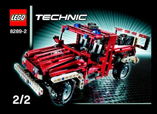 Instrucciones de Construcción - LEGO - 8289 - Fire Truck: Page 1