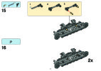 Instrucciones de Construcción - LEGO - 8294 - Excavator: Page 11