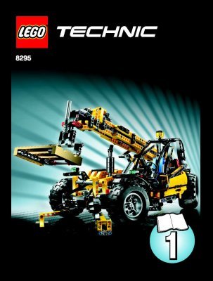 Instrucciones de Construcción - LEGO - 8295 - Telescopic Handler: Page 1