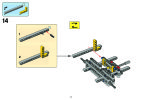 Instrucciones de Construcción - LEGO - 8295 - Telescopic Handler: Page 11