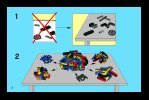 Instrucciones de Construcción - LEGO - 8296 - Dune Buggy: Page 2