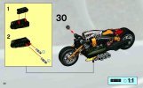 Instrucciones de Construcción - LEGO - 8355 - Hot Blaster Bike: Page 32