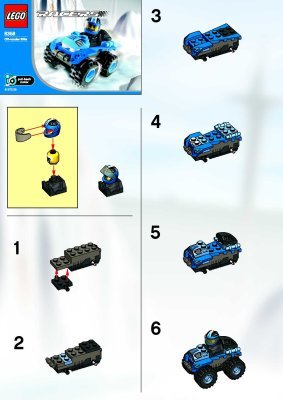 Instrucciones de Construcción - LEGO - 8358 - Off-roader: Page 1